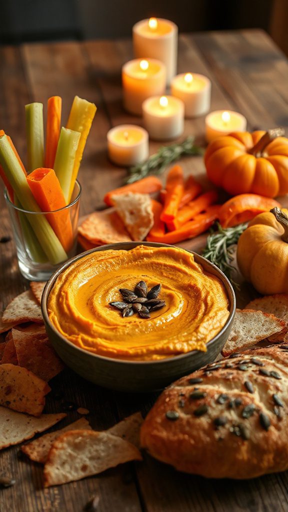 pumpkin spice hummus recipe