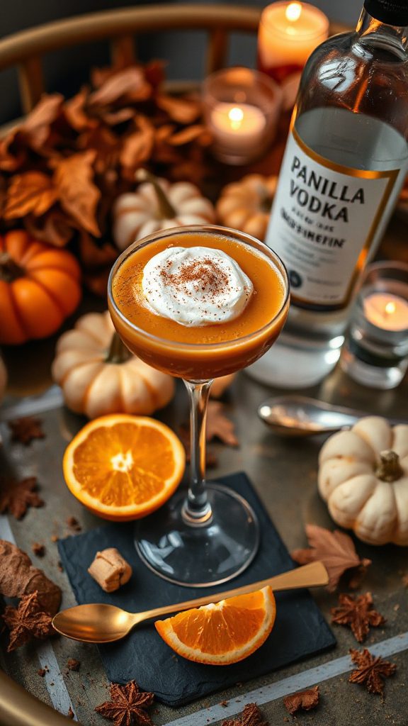 pumpkin spice martini recipe