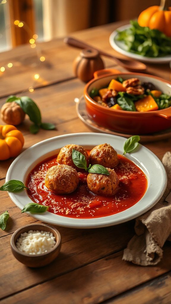 pumpkin spice meatball recipe