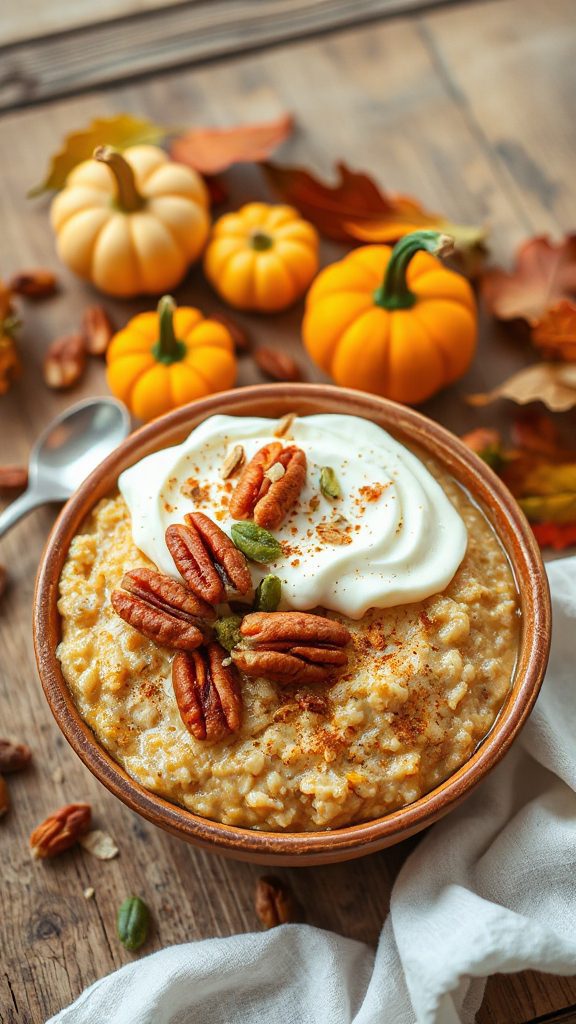 pumpkin spice overnight oats