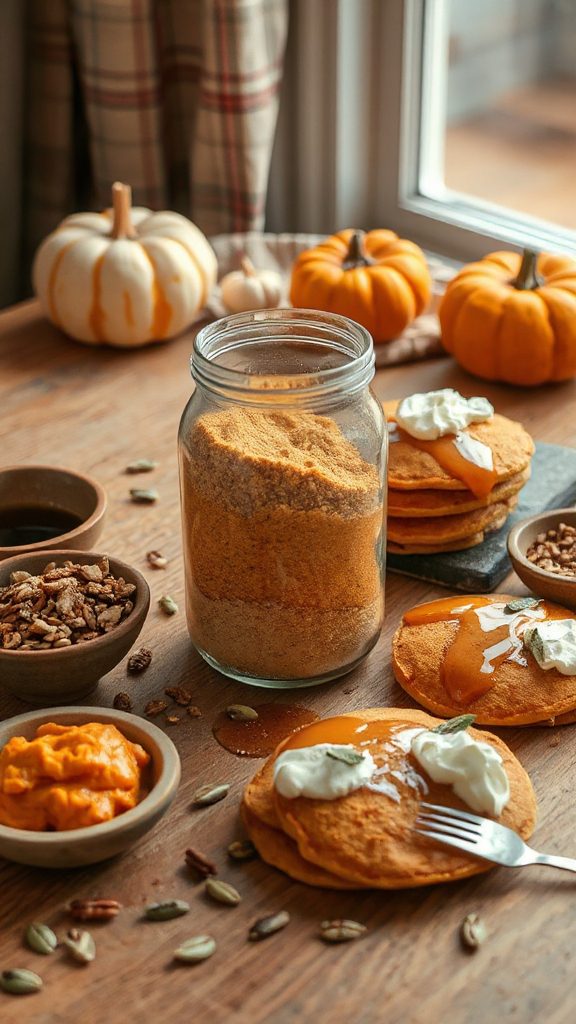 pumpkin spice pancake mix