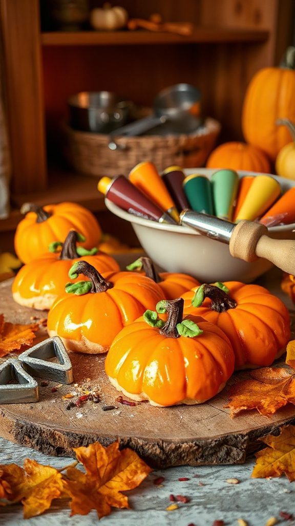 pumpkin spice sugar cookies