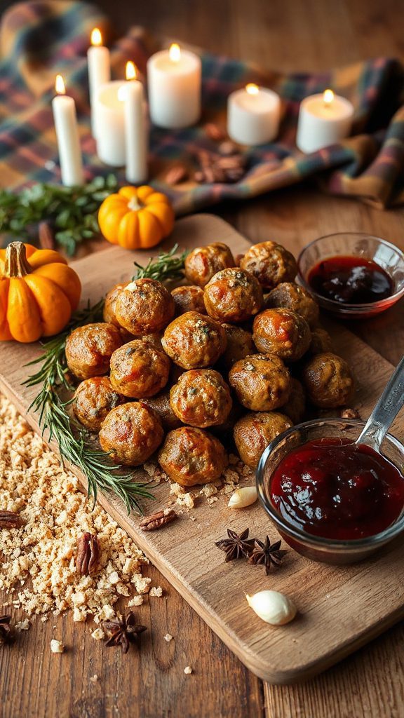 pumpkin spice turkey meatballs recipe