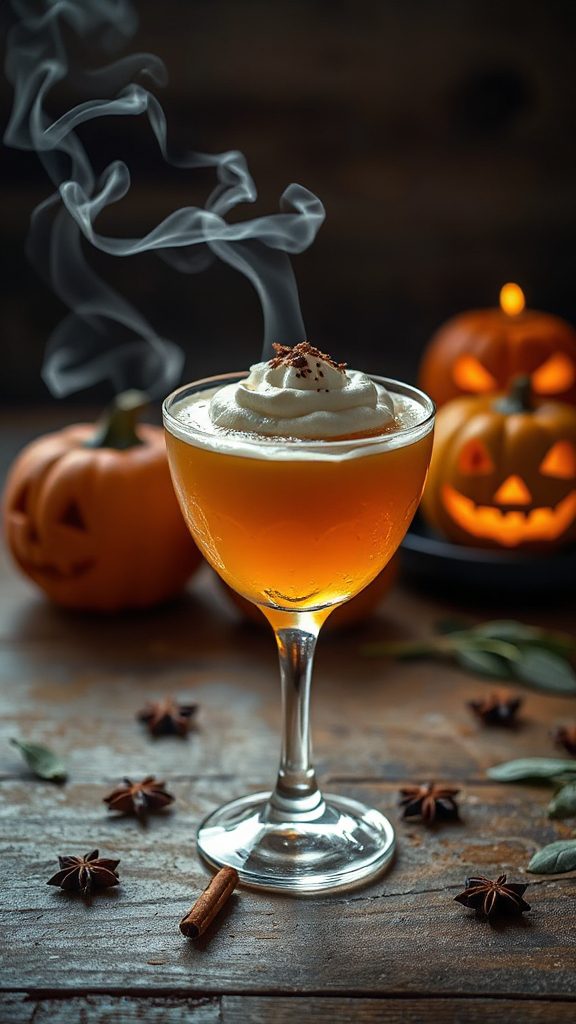 pumpkin spice vodka cocktail