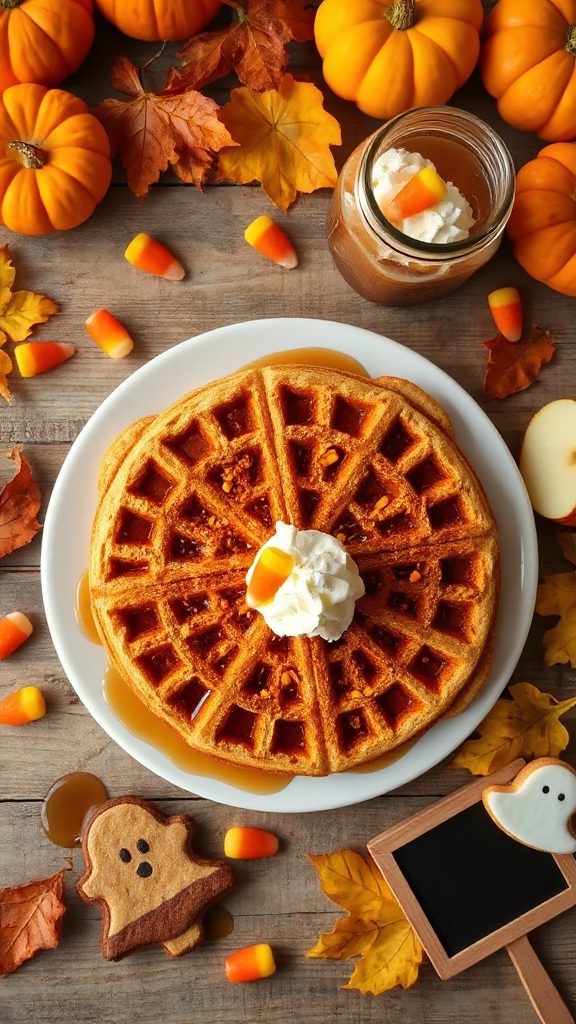 pumpkin spice waffle recipe