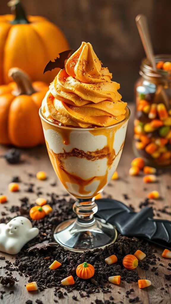 pumpkin spice whipped delight