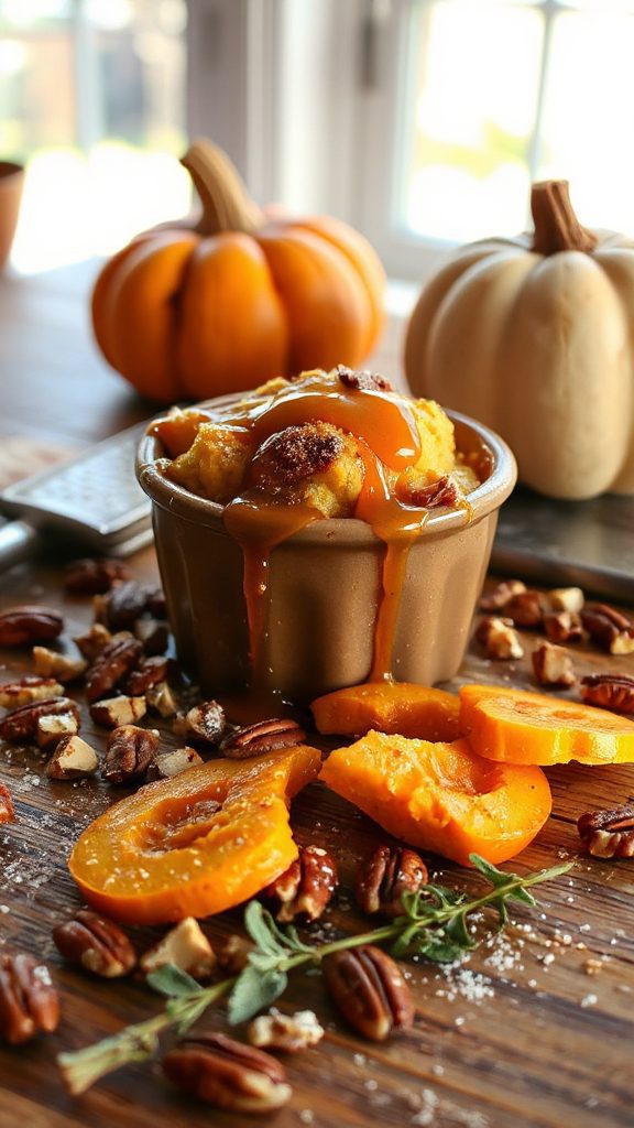 pumpkin spiced bread dessert