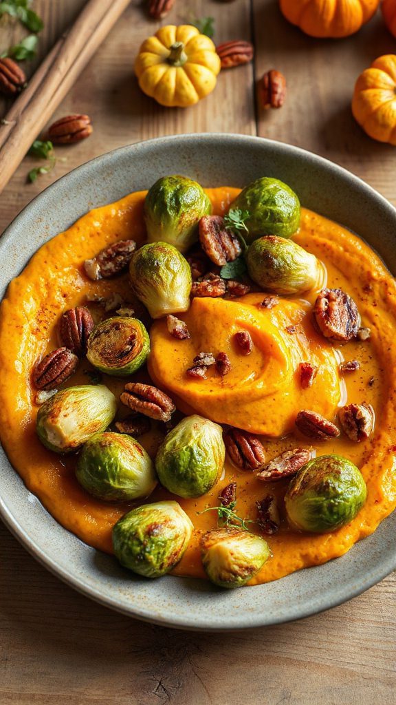 pumpkin spiced brussels sprouts recipe