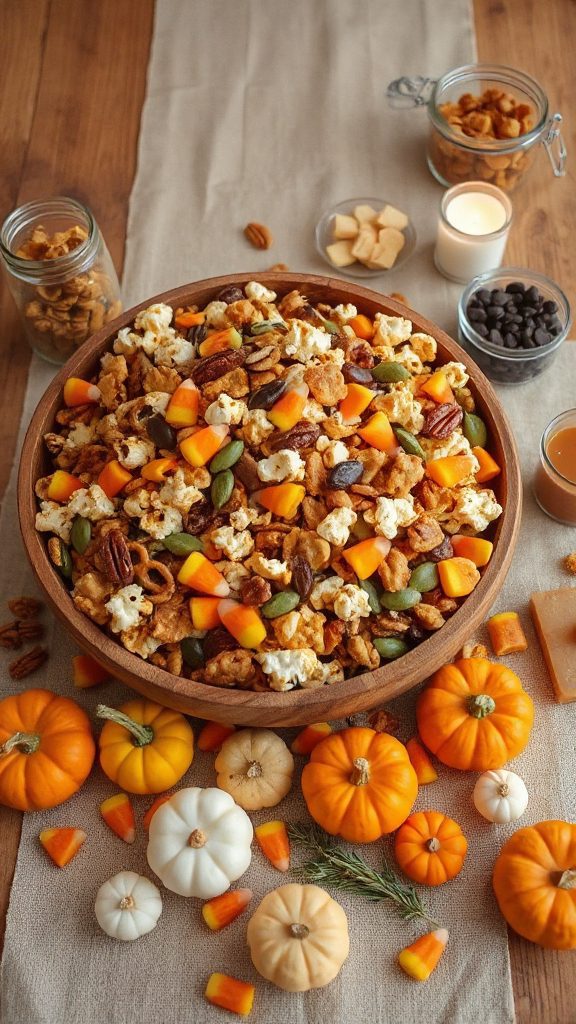 pumpkin themed trail mix recipe