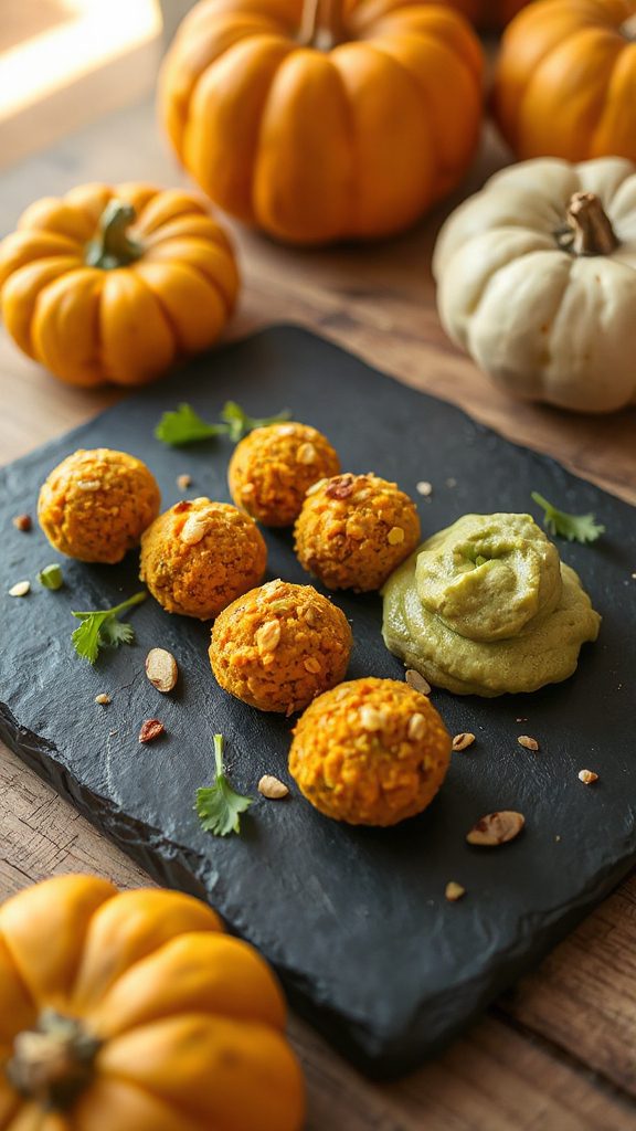pumpkin wasabi protein snacks