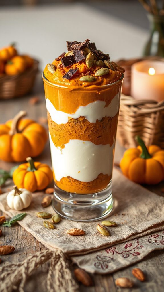 pumpkin yogurt parfait recipe