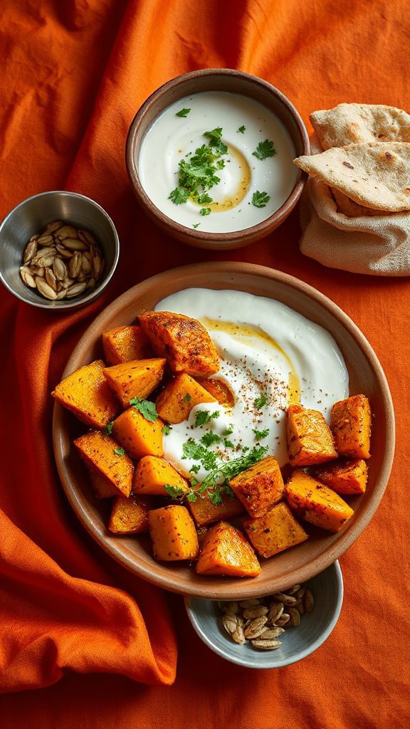pumpkin yogurt side dish