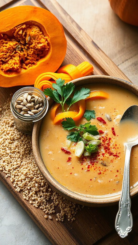 quinoa pumpkin soup recipe