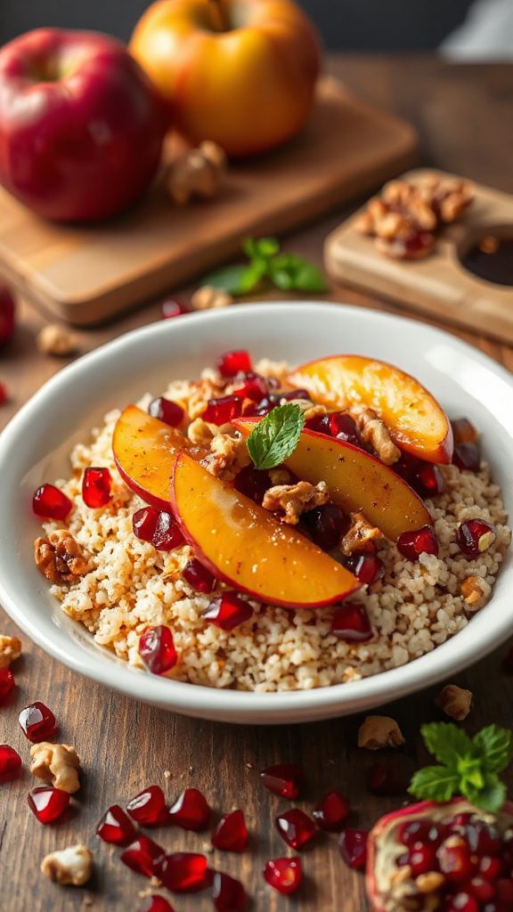 quinoa salad with apples