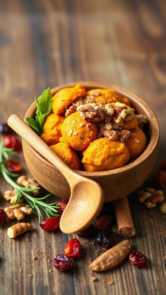 raw vegan fall treat