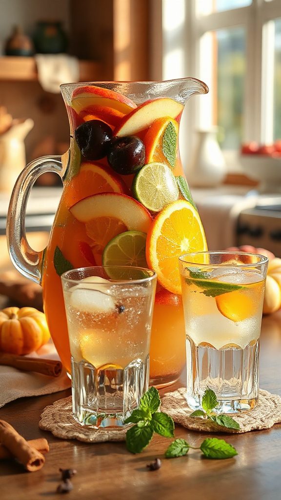 refreshing citrus apple sangria
