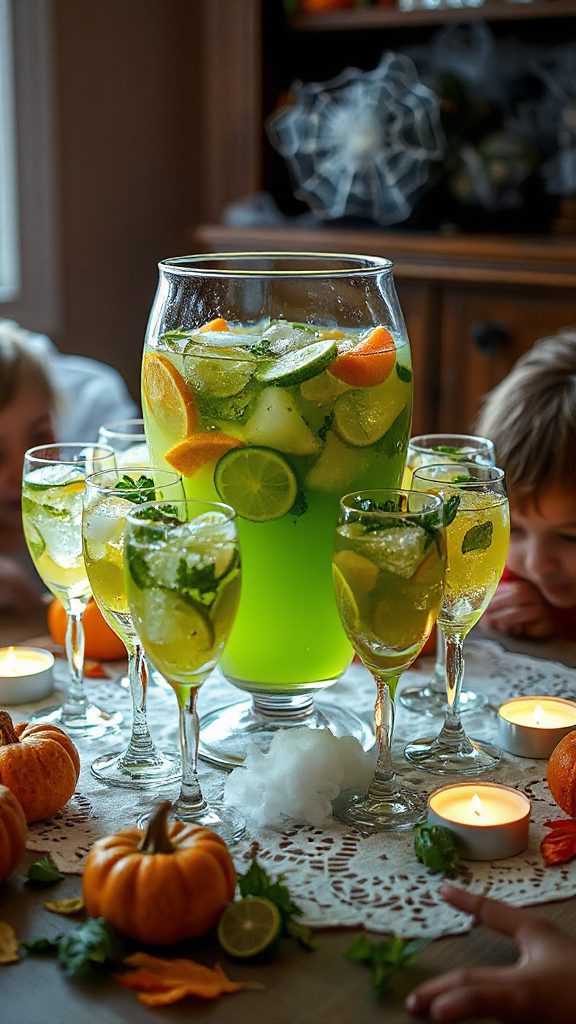 refreshing halloween citrus punch