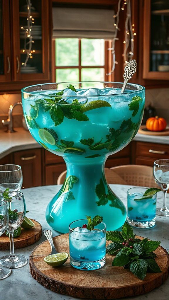 refreshing halloween cocktail punch