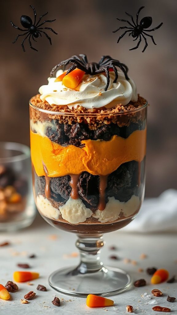 rich chocolate cake crumbles