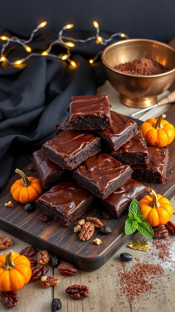 rich fudgy walnut brownies
