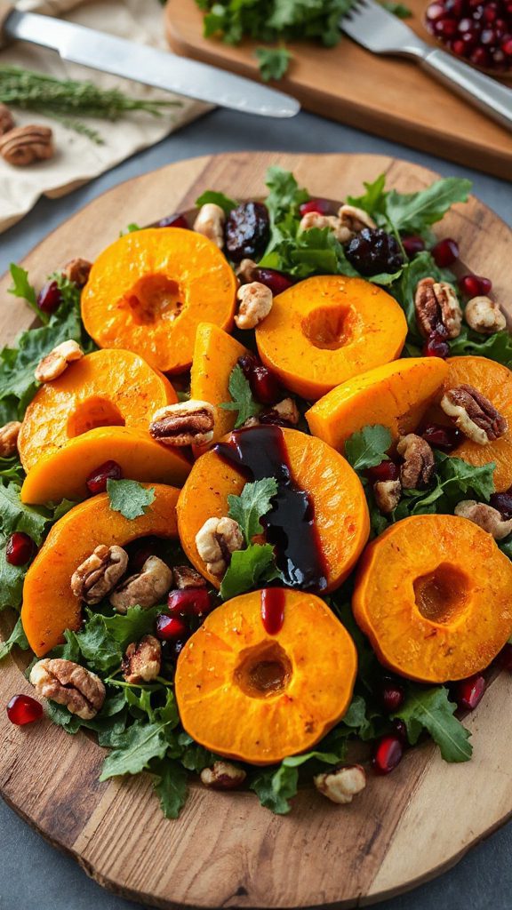 roasted pumpkin salad ingredients