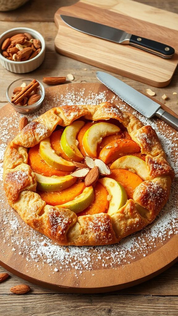 rustic pumpkin apple dessert