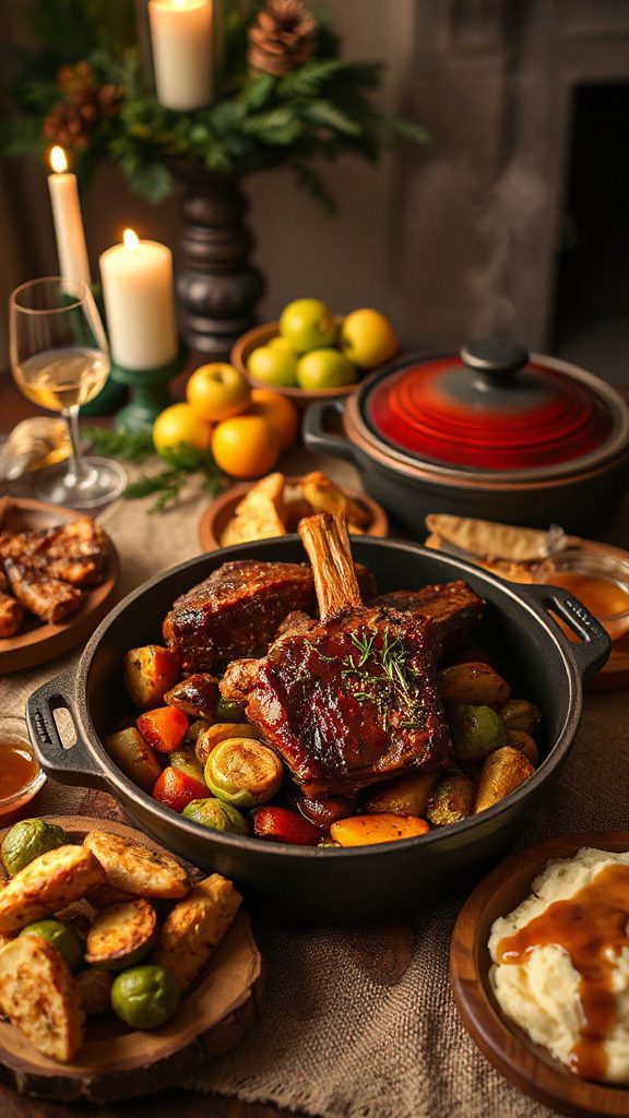 savory apple cider short ribs