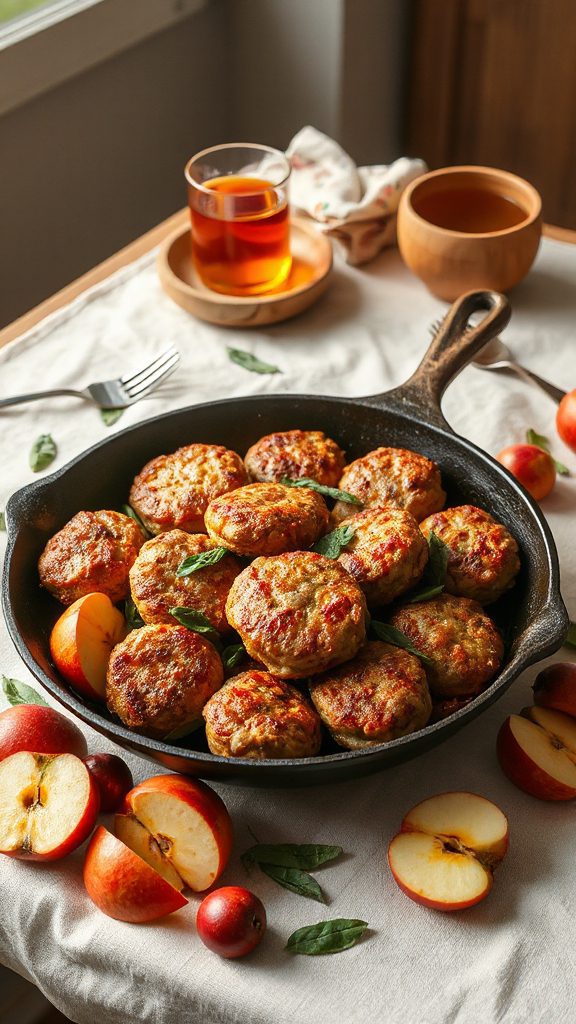 savory apple sage sausage
