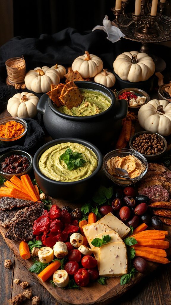 savory halloween meat spread