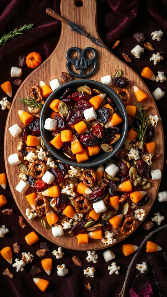 savory halloween trail mix