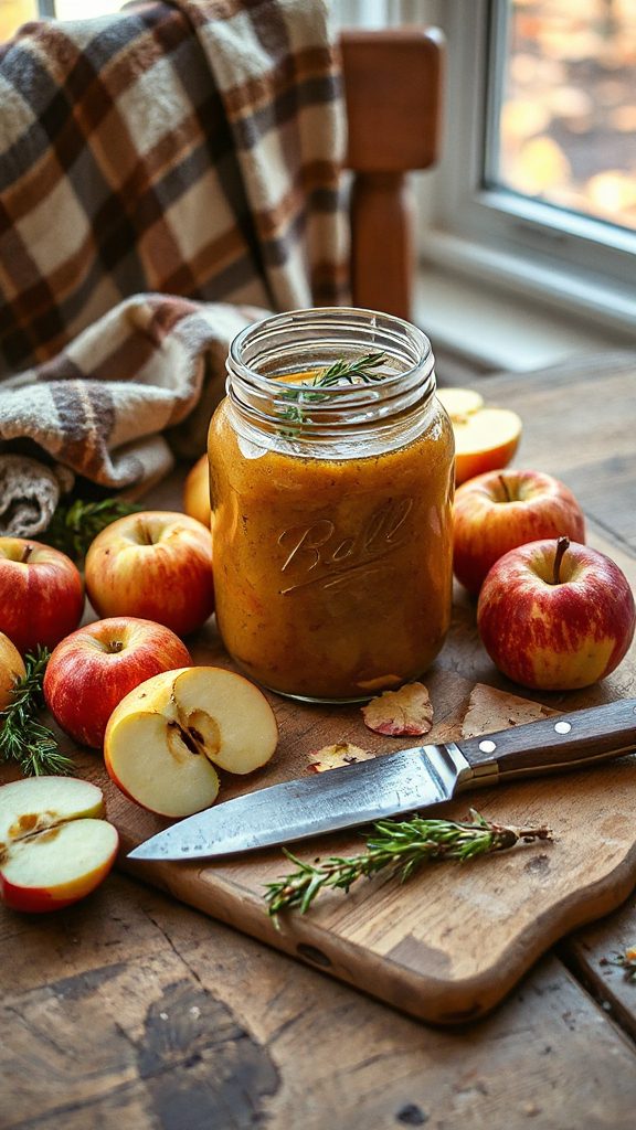 savory herb infused applesauce recipe