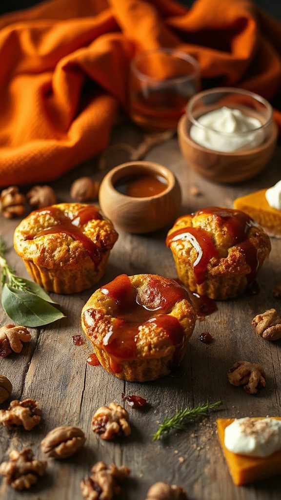 savory individual meatloaf muffins
