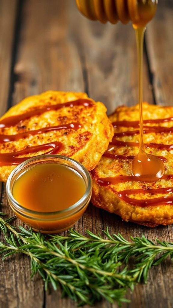 savory latkes with cheddar