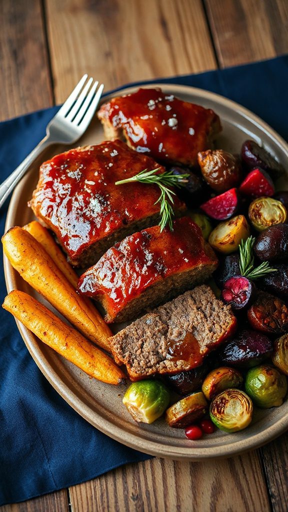 savory meatloaf with parsnips