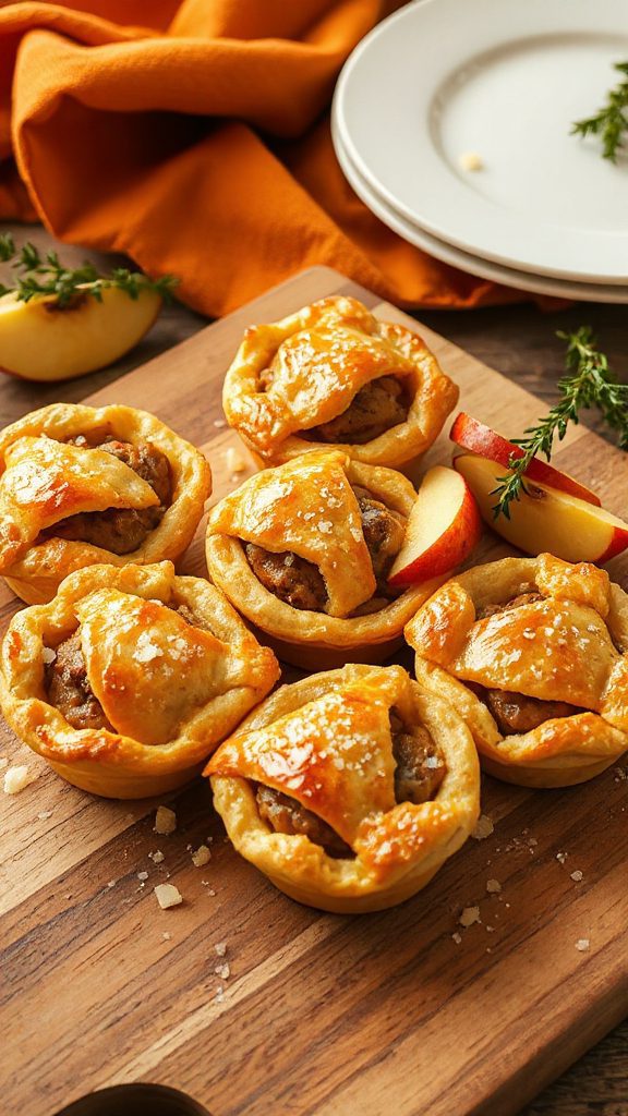 savory mini pies recipe
