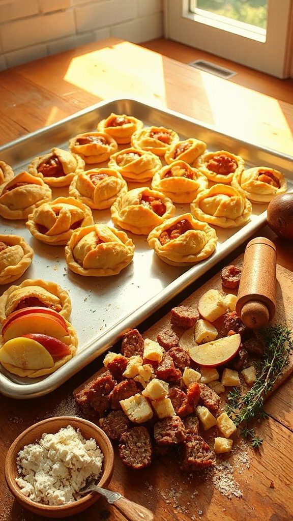 savory mini pies recipe