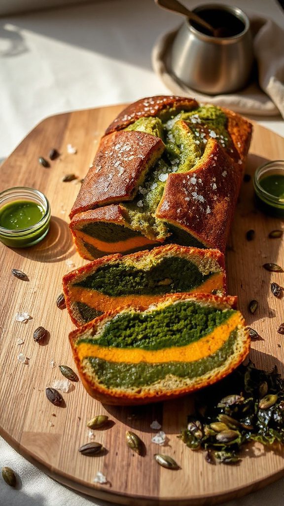 savory no bake pumpkin bread