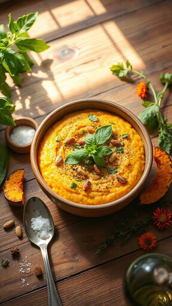 savory no bake pumpkin risotto