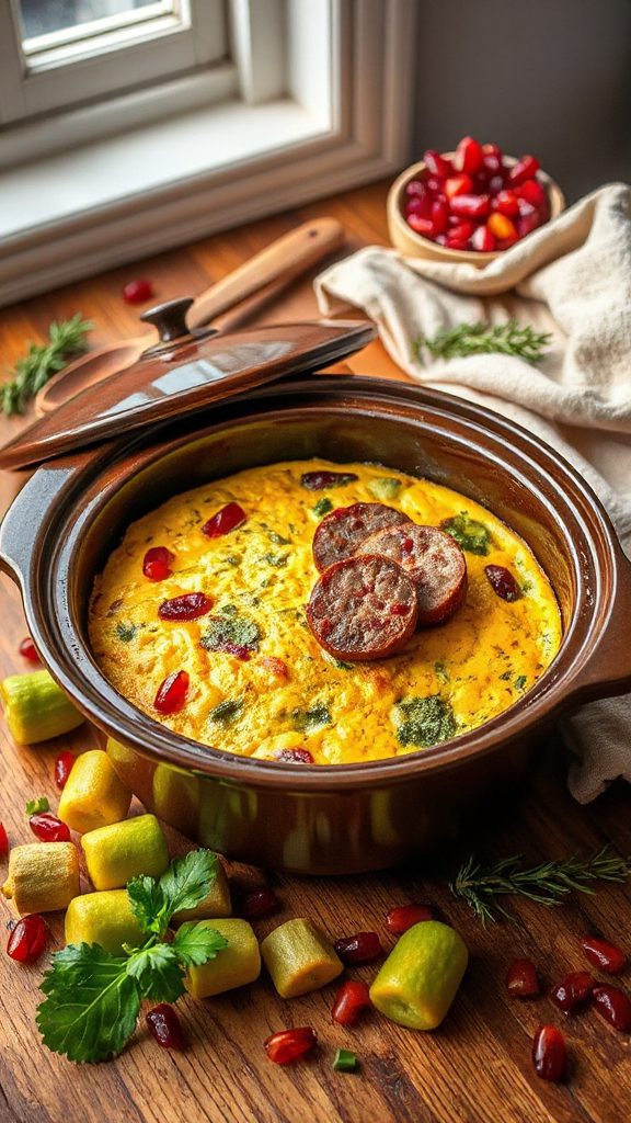 savory pumpkin frittata recipe