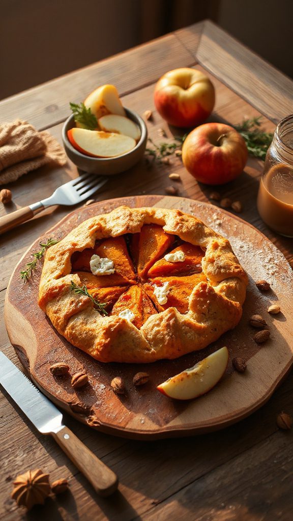 savory pumpkin galette recipe