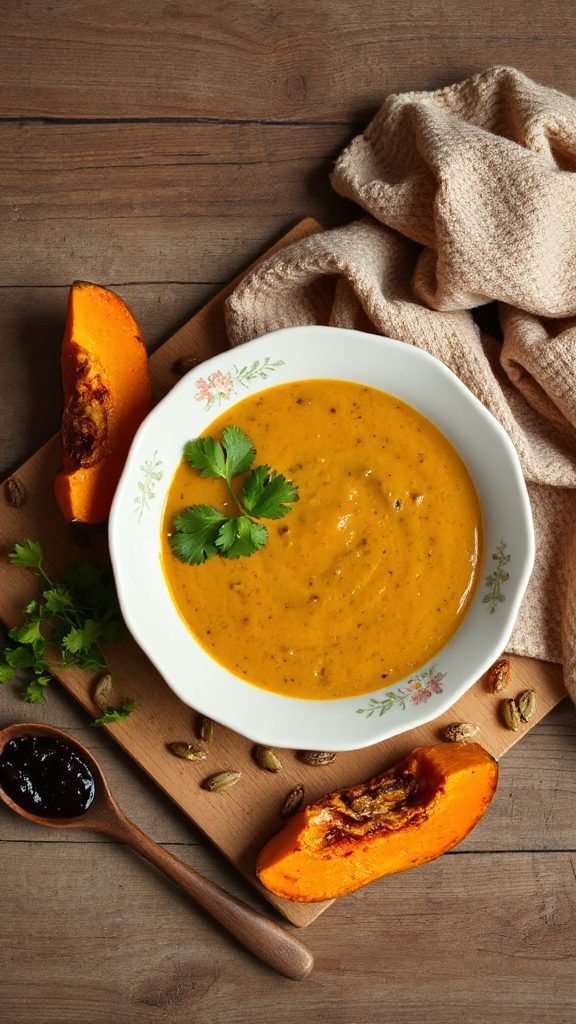 savory pumpkin quinoa chowder