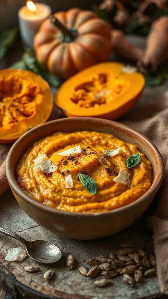 savory pumpkin risotto recipe
