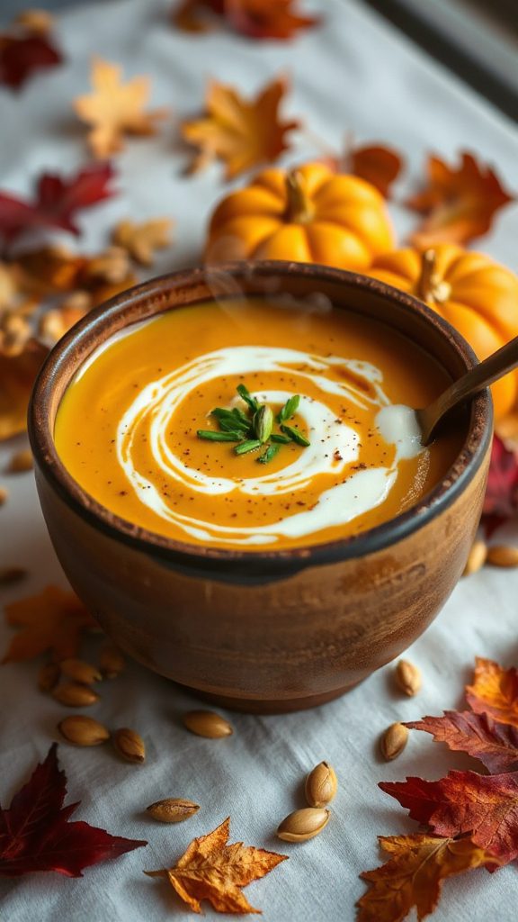 savory pumpkin soup recipe