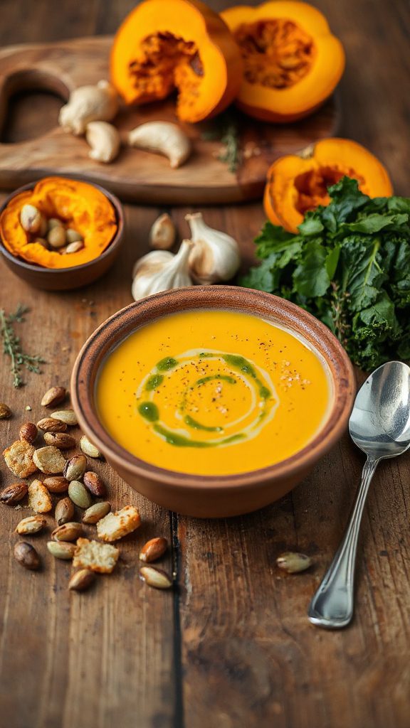 savory pumpkin soup recipe
