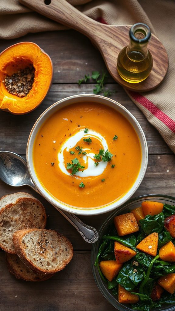 savory pumpkin soup recipe