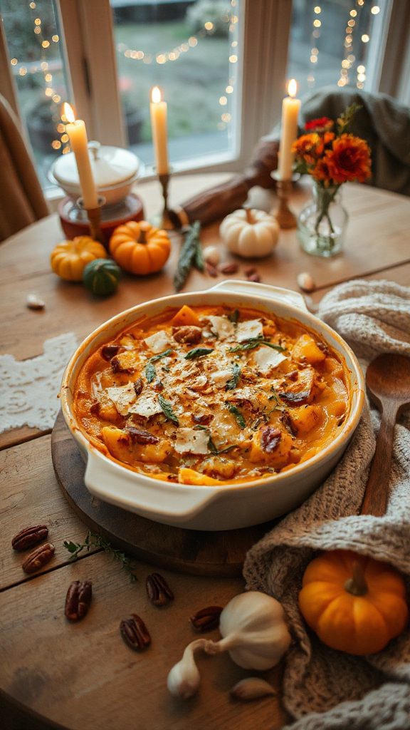 savory pumpkin squash casserole