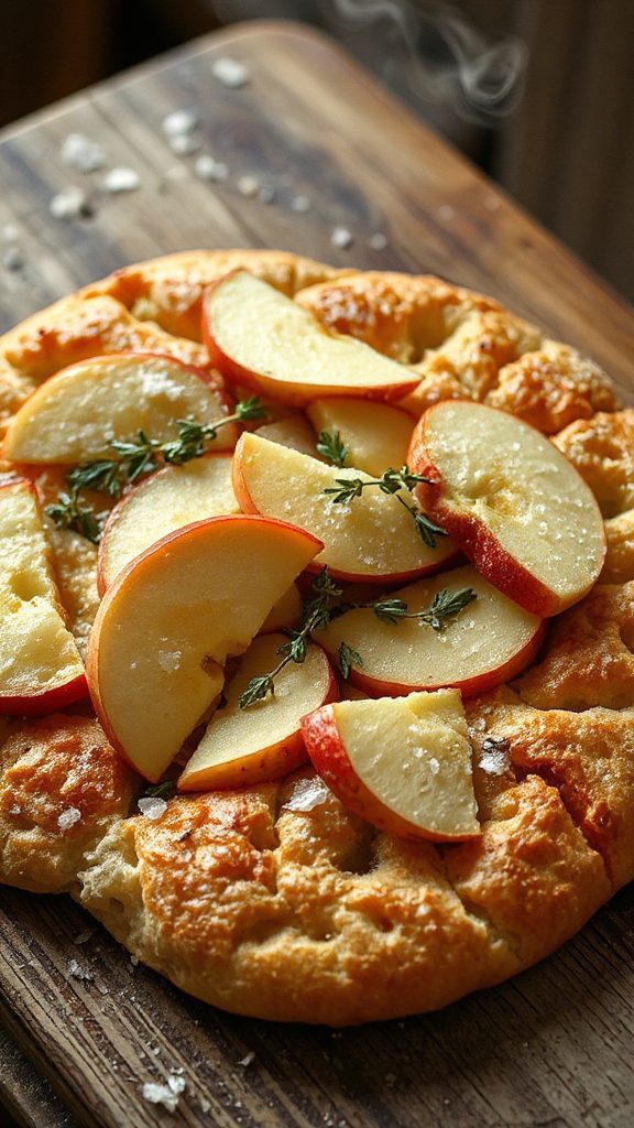 savory sweet apple focaccia recipe