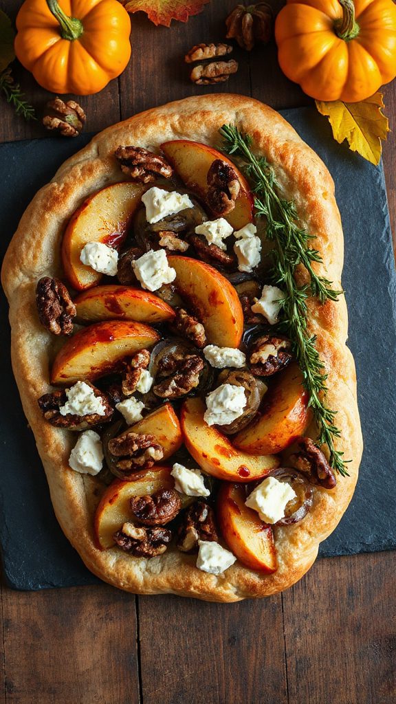 savory sweet flatbread appetizer