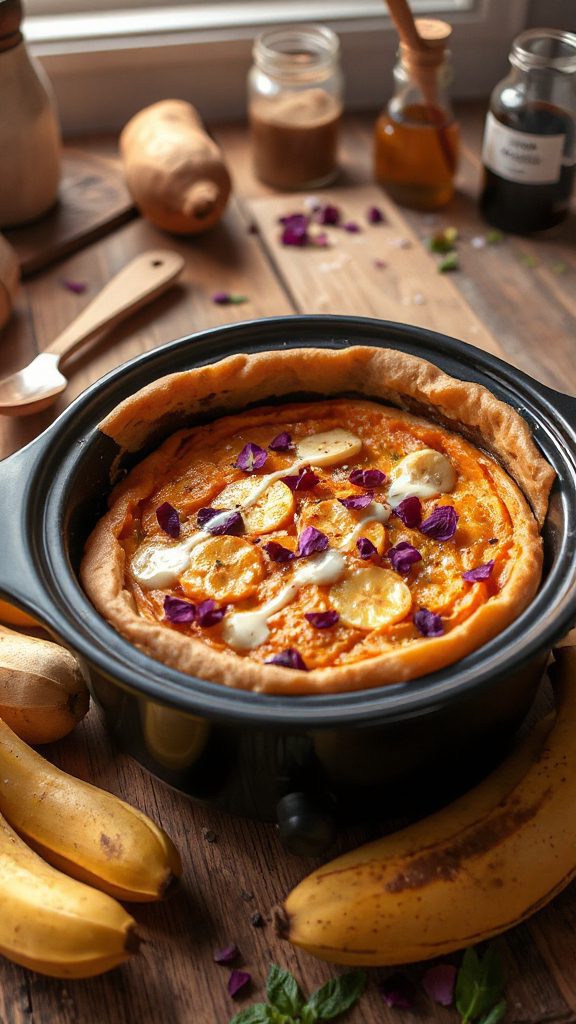 savory sweet potato quiche