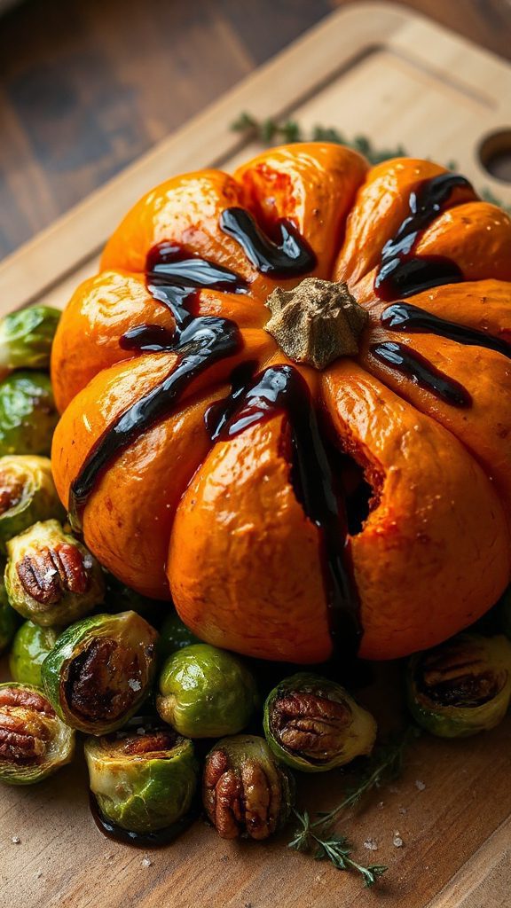 savory sweet roasted vegetable dish